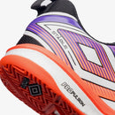 Chuteira Umbro Futsal Pro 5 Stable Branco/Coral/Preto