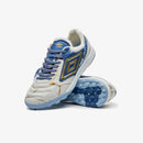 Chuteira Umbro Society Adamant Master Class Kintsugi Branco/Azul