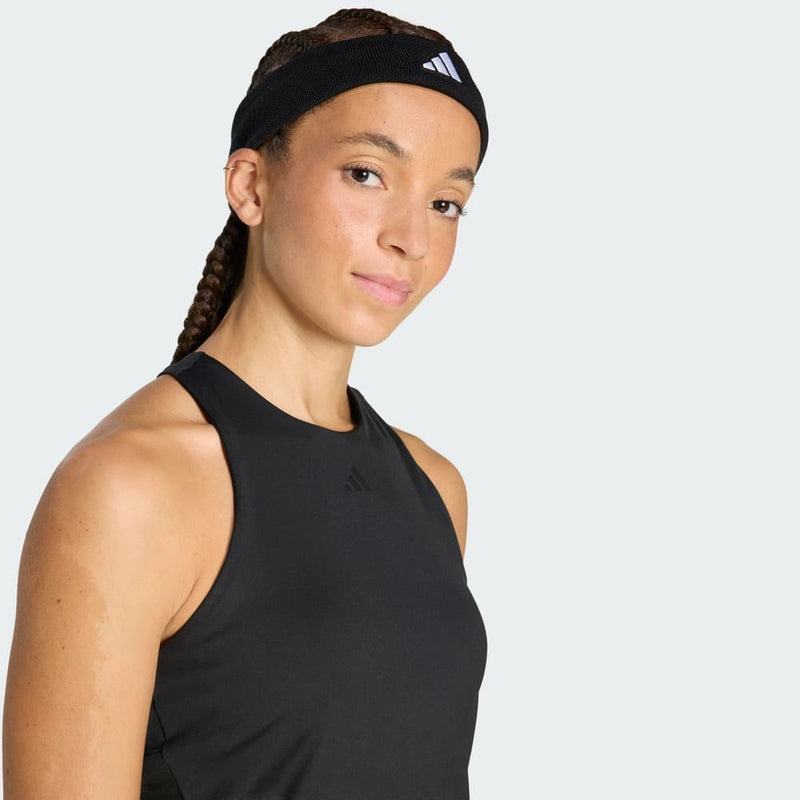 Faixa de Cabeça Adidas Headband Tennis Preto