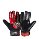 Luva de Goleiro Campo Poker Training Basic Infantil Preto/Vermelho