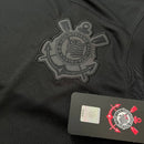 Regata Corinthians Coimbra All Black Recorte Preta