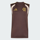 Regata Flamengo Treino Adidas 2026 Marrom